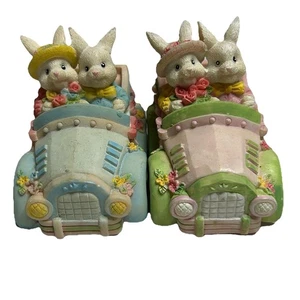 Vintage Eremitage Keramik Hasen in Autos 2 Stück 1998 - Bild 1 von 7