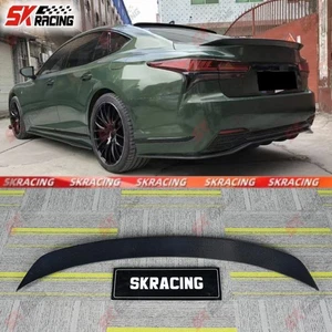 Rear Trunk Spoiler Wing For Lexus LS500 LS500h 18-25 Forged/Carbon Fiber/Glossy - Picture 1 of 27