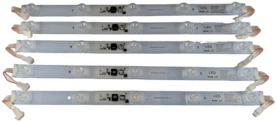 Лот из 5 24V светодиодных световых стержней YO005F 15 Вт 1055 лм IP64 6000K до 7000K (500 x 28 мм) - Изображение 1 из 4