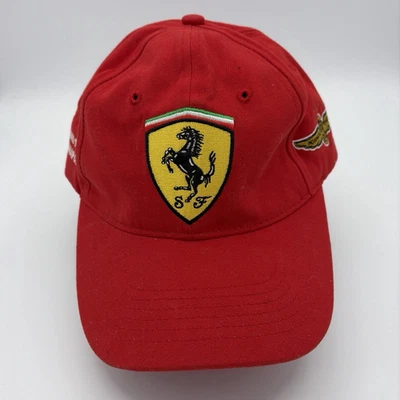 Ferrari Red Cap US Grand Prix at Indianapolis Motor Speedway Hat Adjustable - Image 1 of 4