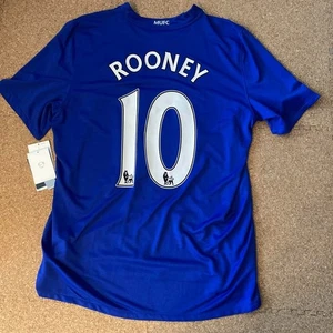 BNWT Rooney #10 2008 2009 Manchester United Away Jersey Original Size L - Picture 1 of 13