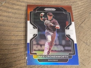 2022 Panini Prizm #164 Jake Cronenworth Red White Blue Prizm Nmmt - Picture 1 of 3