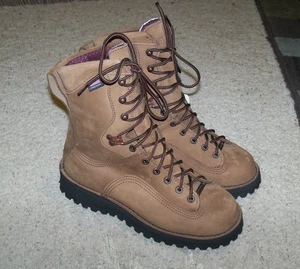 NEU Damen Danner Hawk Wandern Braun Leder Stiefel 200G GTX 45700 8 M Bob Sohle - Bild 1 von 8