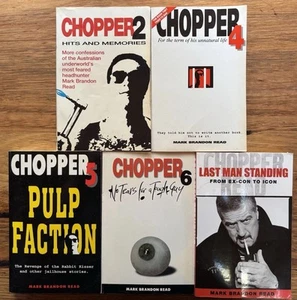 Chopper Books By Mark Brandon Read Book 2 4 5 10.5 11 Hits And Memories Etc - Picture 1 of 3