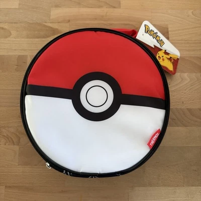 Termo Pokemon Poke Ball Rojo Blanco Aislado Suave Bolsa de Almuerzo Nuevo Foto 1 de 4