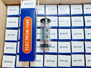 4x 6P1P-EV (6П1П-ЕВ) SVETLANA 6P1 Pentode Same Date 1970s NOS TUBES - Picture 1 of 2