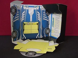 Loot Crate "Speed" Sept 2016 Box Only - Turns Into Blue Race Car - Picture 1 of 2