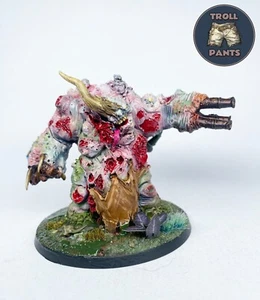 Warhammer 40k - Maggotkin Nurgle - Mamon Daemon Prince of Nurgle with Herald - Picture 1 of 9