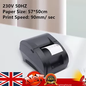 58mm Thermal Receipt Printer ESC/POS USB Printing for Retail Store Restaurant - Picture 1 of 12