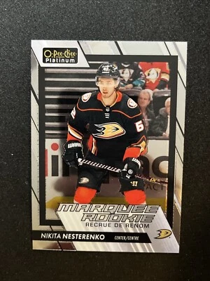 23-24 UD O-Pee-Chee Platinum Marquee Rookie 248 Nikita Nesterenko - Image 1 of 2