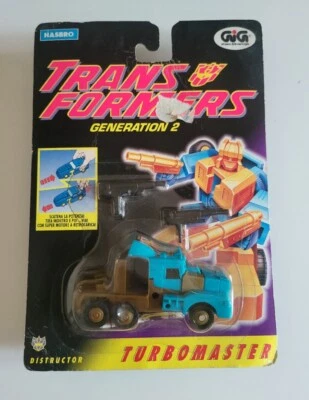 TRANSFORMERS G2 Turbomaster Tuono Hasbro GiG - Immagine 1 di 3