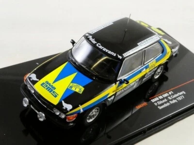 IXO Saab 99 EMS #1 Eklund Swedish Rally 1977 1/43 RAC298 - Immagine 1 di 3