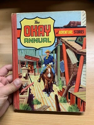 c1950s "THE OKAY ANNUAL OF ADVENTURES STORIES" ILLUSTRATED ANNUAL BOOK (P3) - Image 1 of 4