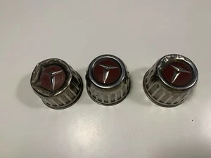 TOYOTA 70's wheel center caps RARE x3 Ta22 Celica Starlet Corona Corolla ... - Picture 1 of 6
