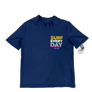Oshkosh B’gosh Baby Toddler Boy Girl Swim Rashguard Top Surf Every Day 2T - Picture 1 of 6