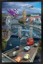 Disney Pixar Cars 2 - Triptych 2 14x22 Poster