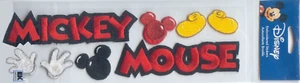 Vintage Disney lizenzierte MICKEY MOUSE bestickte Aufkleber 61961 schneller KOSTENLOSER Versand! - Bild 1 von 1