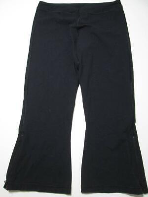 Lululemon Womens Size M Bermuda Shorts Black Pull On Side Zip Athletic Sportwear • 15.60€