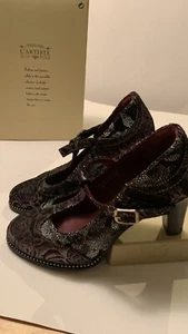 Spring Step L’Artiste Mazie BM Size 7 1/2 - 8 Europe 38 Trendy Shoes New - Picture 1 of 12