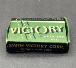 Vintage WWII 1940s Victory Hair Pin Kit Smith Victory Corp Buffalo New York Full - Picture 1 of 5