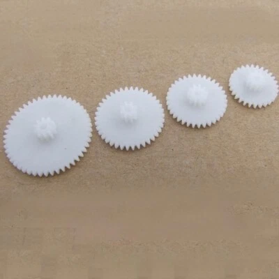 0,5 Modul Plastik Kunststoffzahnräder Kunststoff Zahnräder Zahnrad Weiß für DIY - Bild 1 von 2