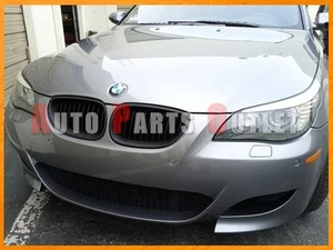 04-10 BMW Front Kidney Grille E60 528i 535i 550i 4Dr/5Dr - Original Matte Black - Picture 1 of 4