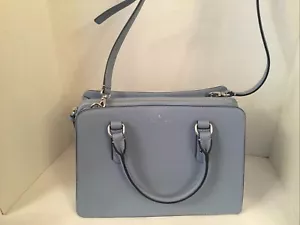 kate spade crossbody Umhängetasche blau schön Markierung vorne - Bild 1 von 8