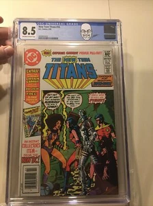 NUOVO TEEN TITANS #16 CGC 8.5 GEORGE PEREZ omaggio 1° CAPTAIN CAROT WP - Foto 1 di 8