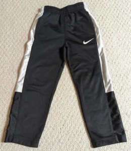 Nike Boys Size 4 Multi-Color Striped 100% Polyester Pants 24 - Picture 1 of 8