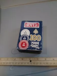 Hoyle 100 Poker Chips - Picture 1 of 4