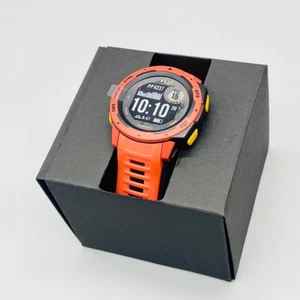 Garmin Instinct Evangelion Asuka Langley EVA Unit 02 model wristwatch Unused - Picture 1 of 12
