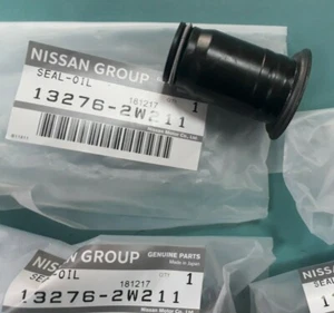 SETx4 GENUINO OEM INYECTOR BOQUILLA SOPORTE SELLO NISSAN PATROL GR Y61 3.0L ZD30DDTI - Imagen 1 de 7