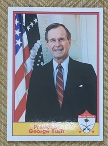 1991 Pacific Trading Card Operation Desert Shield PRESIDENT GEORGE BUSH #1 - Picture 1 of 2