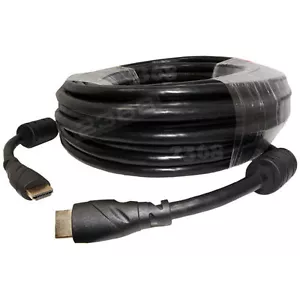 50 ft CABLE HDMI ETHERNET 1.4 PARA BLURAY 3D DVD PS3 HDTV XBOX LCD HD TV 1080P - Imagen 1 de 1