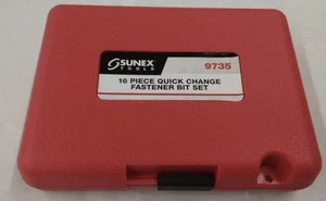 Sunnex 16 Pc Quick Change Bit Set #9735 - Picture 1 of 6