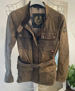 Belstaff Roadmaster Waxed Cotton Brown Jacket Limited Edition Size IT 40 - Foto 1 di 6