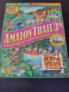 Amazon Trail 3rd Edition: Rainforest Adventures.  CD-ROM in Original Sealed Case - Picture 1 of 4