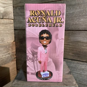 Neu im Karton Ronald Acuna Jr. Braves Wackelkopf Rom Kaiser Gewinnspiel SGA - Bild 1 von 3