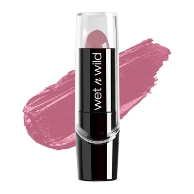 wet n wild Silk Finish Lipstick| Hydrating Lip Color| Dark Pink Frost(Carded)  - Image 1 of 4