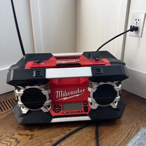 Milwaukee Job Site Radio #2790-20 AC/DC Weather Sealed AUX / M18 - Picture 1 of 21