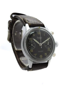 Hanhart Chronograph Ref. 417 Bundeswehr 50er Jahre Armbanduhr - Bild 1 von 8