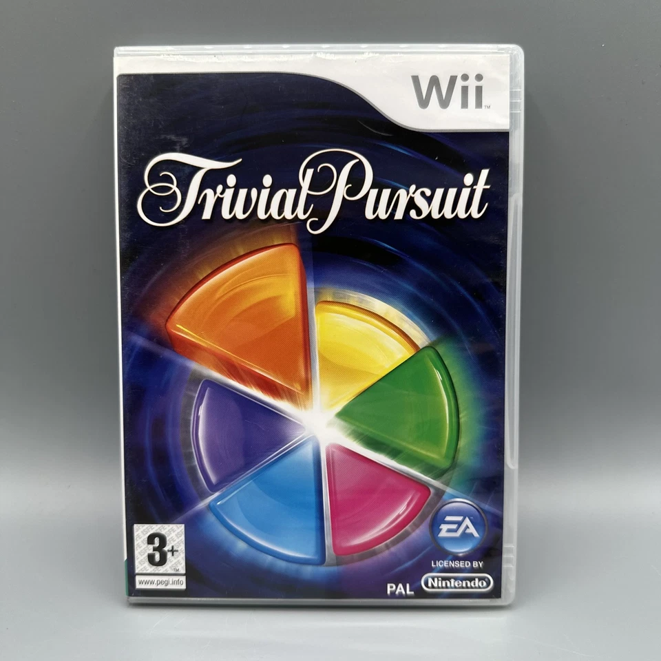Trivial Pursuit (Nintendo Wii) – Complete, Disc & Manual, Quiz Party Game, PAL - Image 1 of 3