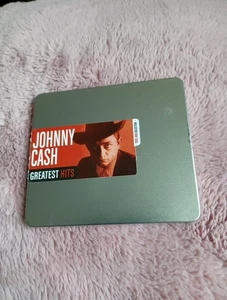 Johnny Cash Greatest Hits Steel Book Collection Vgc See Pics - Picture 1 of 5