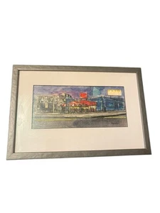 Seichi Artist Mixed Media Art 13 X 9inches Pre-Owned - Picture 1 of 11
