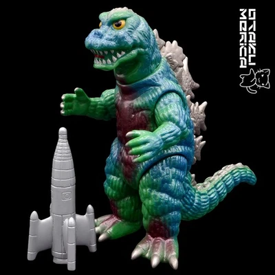 Marmit 2002 Godzilla 1965 Parababies Sofubi Figure Set 6in - Image 1 of 4