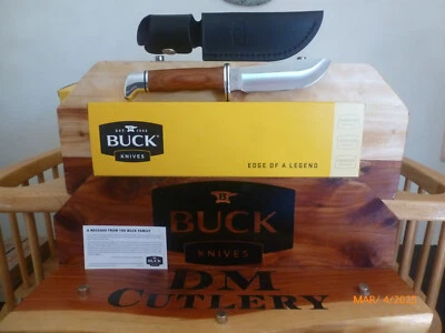Buck 103CCS Skinner Heritage Series Fixed Blade Knife USA  W/Leather Sheath NIB - Image 1 of 4