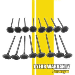 16 Intake Exhaust Valves For Dodge Mitsubishi Eagle Plymouth VIN X Y B 2.0L 2.4L - Picture 1 of 4