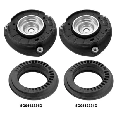 Soportes de puntal de suspensión delantera izquierda y derecha 2 piezas para Volkswagen Golf; GTI 20-15 Foto 1 de 4