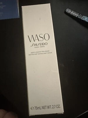 SHISEIDO: WASO SOFT+CUSHY POLISHER. 2.7 FLOZ - Image 1 of 4