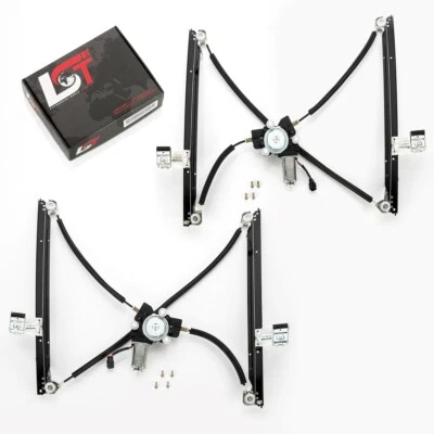 2x Elevalunas con motor delantero izquierdo derecho DODGE CARAVAN III 3 RG 04-07 Foto 1 de 4